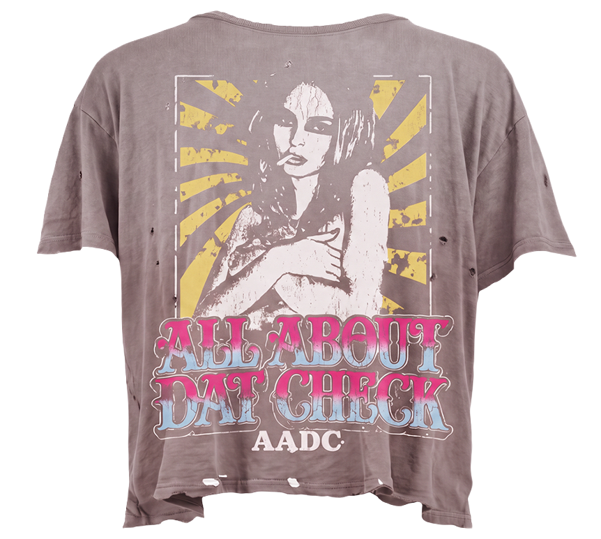 CHECK MUSE TEE